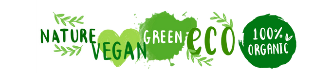 Logos verdes productos bio